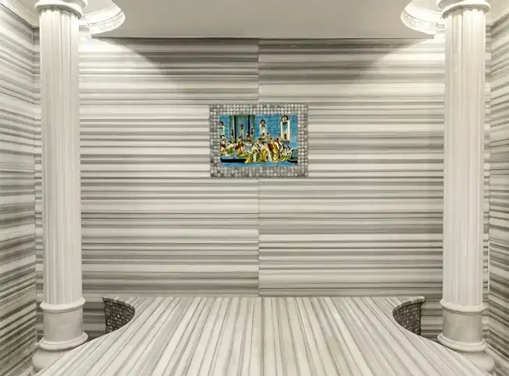 Traditional Turkish Bath experience at Ametyhst Turkish Bath Spa featuring marble steam rooms and aromatic treatments